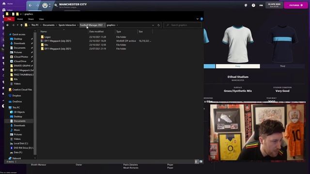 HOW TO INSTALL FOOTBALL MANAGER 2022 KITS AND FACEPACKS!!! смотреть онлайн