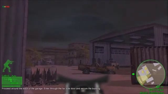 Delta Force Black Hawk Down - Mission 04 Gasoline Alley смотреть онлайн