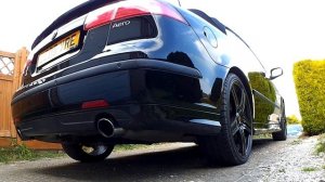 Saab 93 2.8T JZW stage 1. 3" downpipe and Midpipe (200cpi cat) rev.