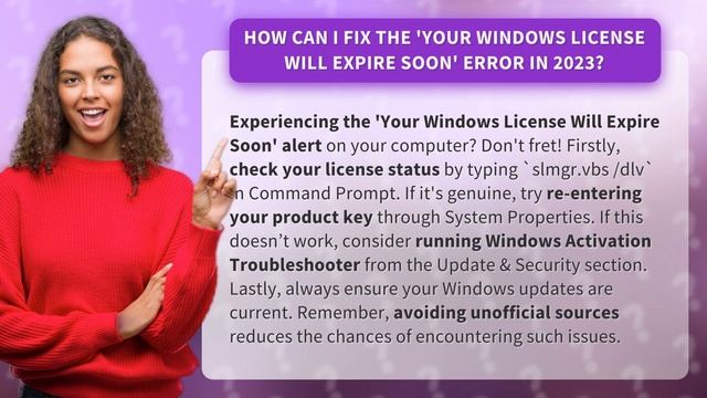How Can I Fix the 'Your Windows License Will Expire Soon' Error in 2023? смотреть онлайн