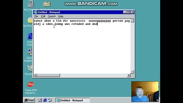 Aiden trys out Windows 98 and windows speech recognition смотреть онлайн