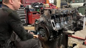 MAN TGS D2066 разбираю хороший ДВС после 1.5 мл пробега
