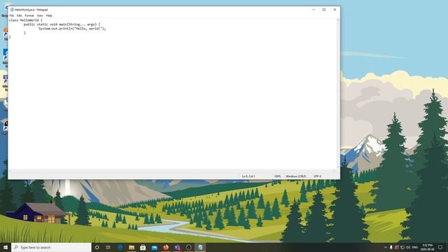 HelloWorld no eclipse