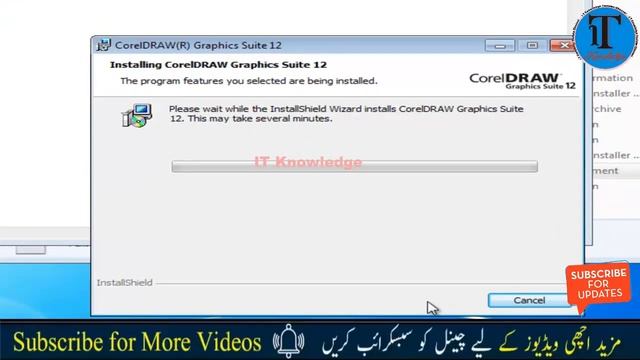 How to Install Coral Draw 12 in Urdu Hindi