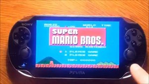 Работа эмулятора NES через PS Suite SDK на PS Vita