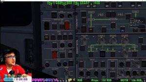 X Plane -11 Топ Топыч знакомится с Airbus A 320 и строит маршрут.