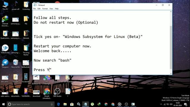 How to Install Linux Terminal on Windows 10 | Tech For Us смотреть онлайн