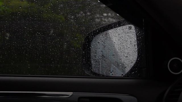 🎧Sleep Instantly Soothing Gentle Spring Rain tapping Car Window AMSR Subscribe For More