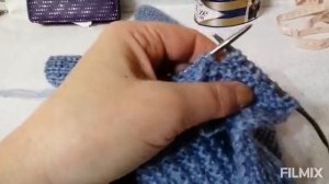 МК 3 (продолжение) вяжем рукава, сшиваем изделие