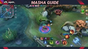 HYBRID Tank Build!! Masha Insane Damage - Build Top 1 Global Masha ~ MLBB