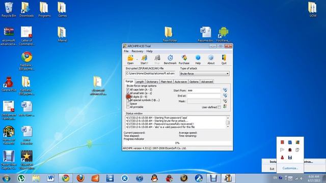 How to crack password protected .RAR files смотреть онлайн