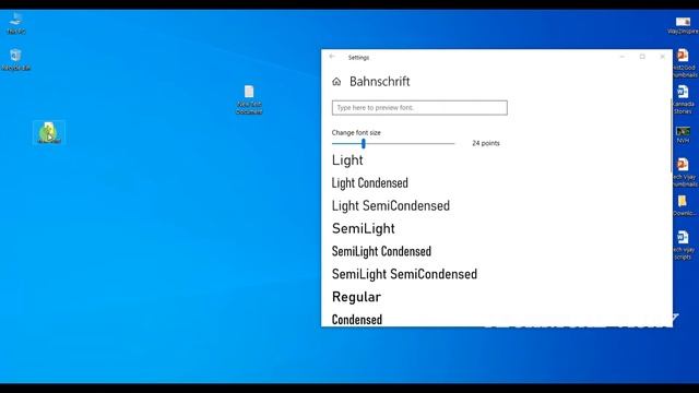 How to Change Font in Windows 10 | Change System Font style Easy Method | Technical Vijay