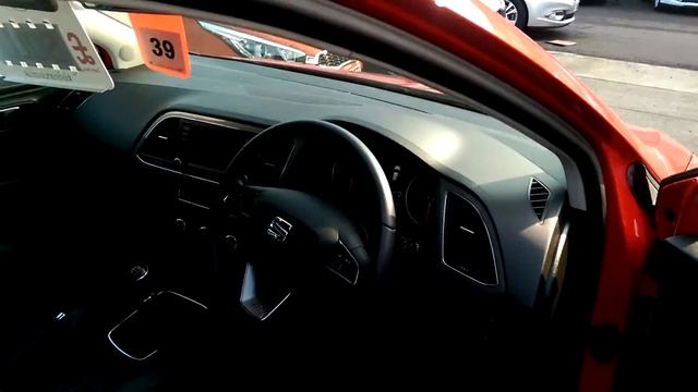 Used Seat Leon 2.0 TDI FR 5dr [Technology Pack] Red 2013 смотреть онлайн