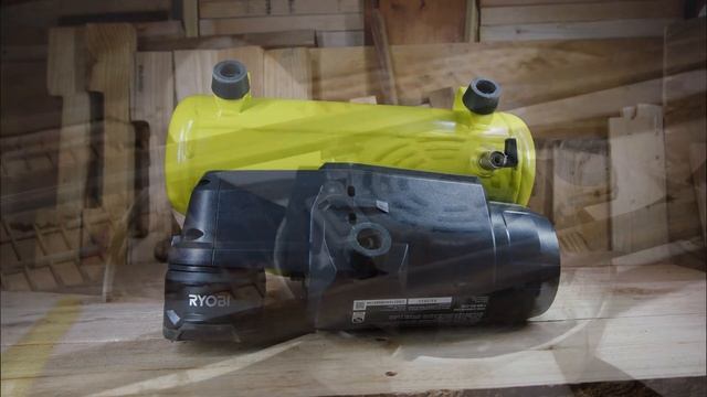 Review Ryobi P739 air compressor смотреть онлайн