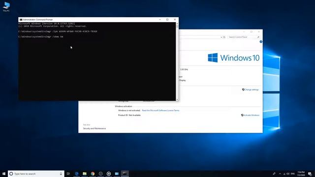 Windows 10 Activation With CMD 2020 смотреть онлайн
