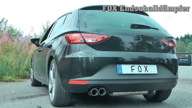 FOX Exhaust Seat Leon 5F 1,4l смотреть онлайн