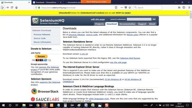 Selenium Trial Class Day II