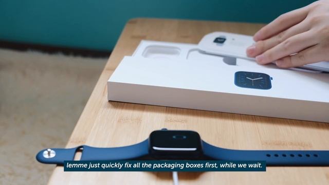 ASMR Unboxing Apple Watch Series 6 (Blue)⌚️💙 + set-up + review | eris смотреть онлайн