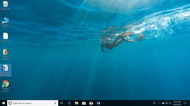 Getting familiar with Windows 10 Desktop Environment смотреть онлайн