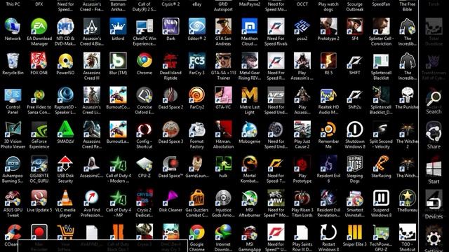 Windows8.1 Pro AIO BlackEdition 64bit:Beautiful HighContrast theme(Black & White)