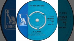 UK New Entry 1968 (52) P.J. Proby - It's Your Day Today