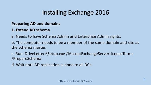 Installing Exchange 2016 - In Short Technical Details смотреть онлайн