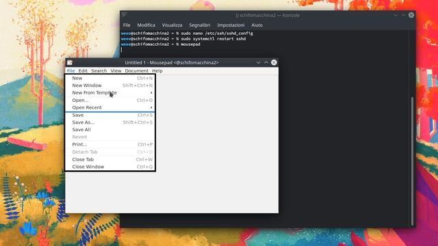 X11 forwarding e pipe in SSH 3/4 смотреть онлайн
