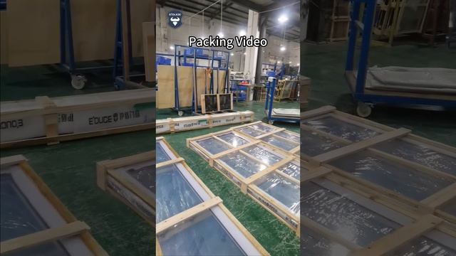 Here is a packing video of our shipment. #aluminumdoorsandwindows #aluminumfactory #casementwindows смотреть онлайн