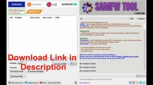 SamFW Tool v4.7.1 - The Ultimate Solution for Bypassing FRP Lock