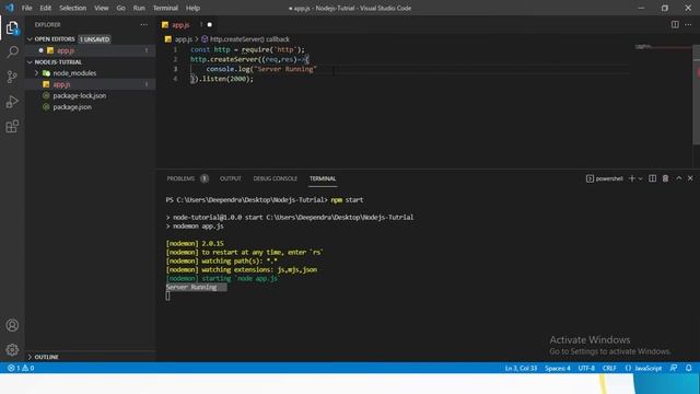node js tutorial for beginners in hindi |express js tutorial in hindi | node js error type| Part 17