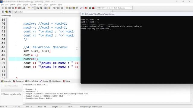 C++ Tutorial for Beginners 2024: Part 3 | Operators in C++