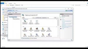 Instalación IIS ("Internet Information Services") en MS Windows 10