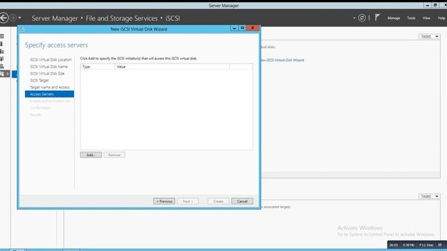 how to create iscsi target in windows 2012 r2 step by step смотреть онлайн