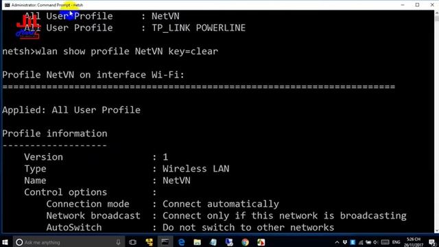 SHOW WIFI PASSWORD IN CMD | JILMART ACADEMY смотреть онлайн