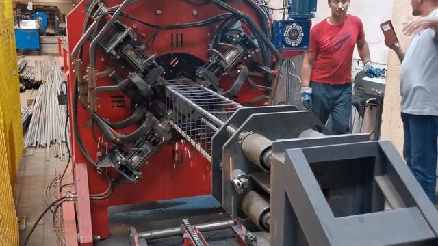 Сваенавивочная машина SNM на Кемеровском ДСК