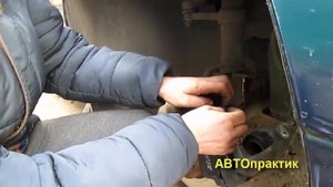 Замена передних тормозных колодок ВАЗ 2110-12 АВТОпрактик