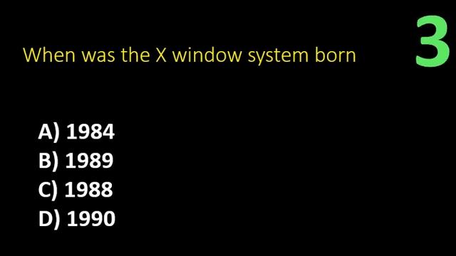 When was the #X #window system #born ?? смотреть онлайн