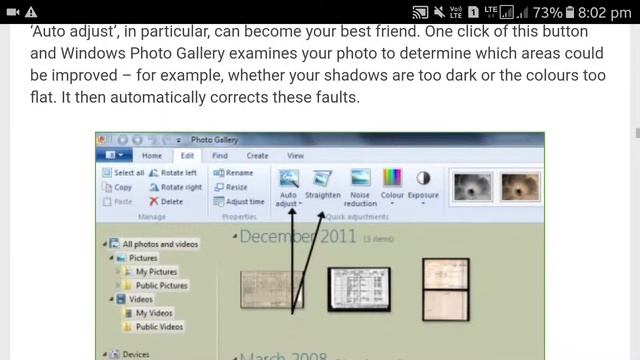How to edit pictures with Windows Photo Gallery