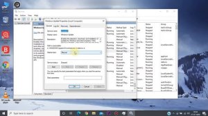 Disable/enable windows update service