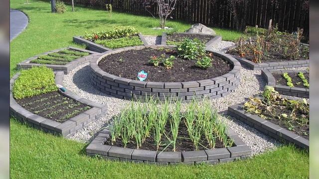 Грядки своими руками. Идеи грядок. Garden design