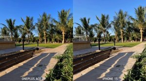 OnePlus Ace 3V vs iPhone 15 Camera Test