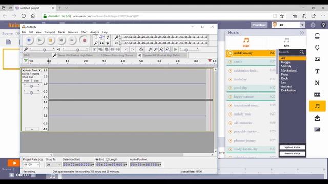 How to Fade Animaker's Background Music Using Audacity смотреть онлайн