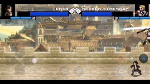 Eren VS Reiner - AOT Mugen Battle (Exagear Android)
