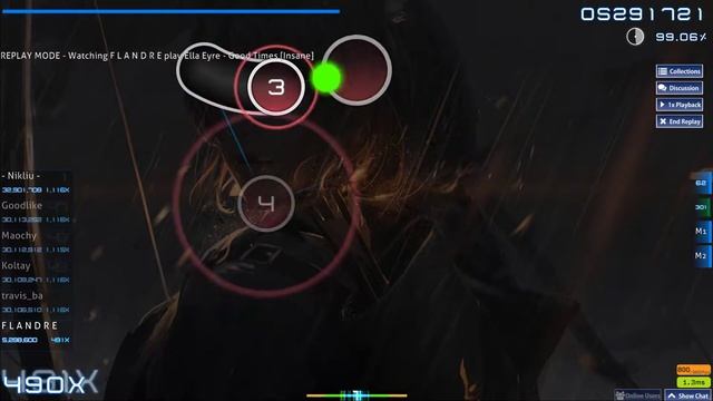 [ Osu! ] Ella Eyre - Good Times [ Insane ] FC смотреть онлайн