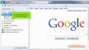 How to manage bookmarks in Internet Explorer