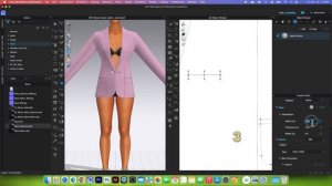 Part 2: How to Sew a Button and Buttonhole on a Blazer in CLO 3D