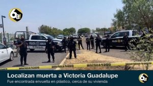 Hallan muerta a Victoria Guadalupe