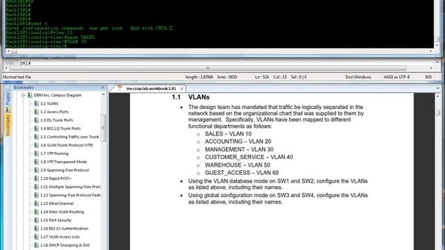 Exam Prep 02 Vlans review, Vlan creation смотреть онлайн