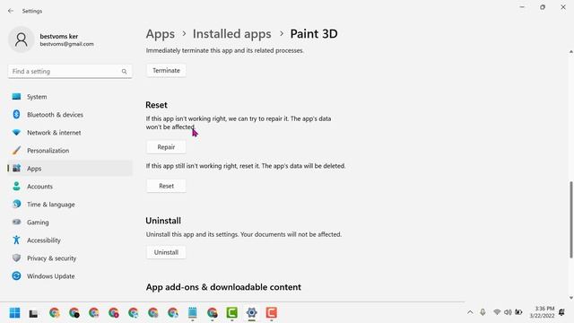 How to repair Paint 3D on Windows 11 смотреть онлайн