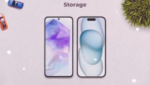 samsung a55 vs iPhone 15/ full comparison ⚡which one is best? #sumsunga55 #iphone #foryou #2024